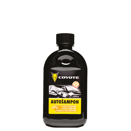 Coyote Autošampon s voskem CARNABUA 500ml