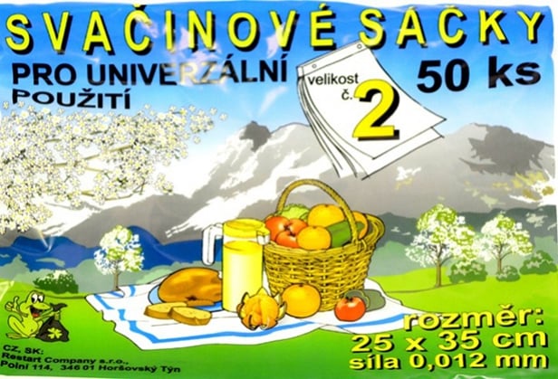 Svačinové sáčky č. 2 , 25x35 cm