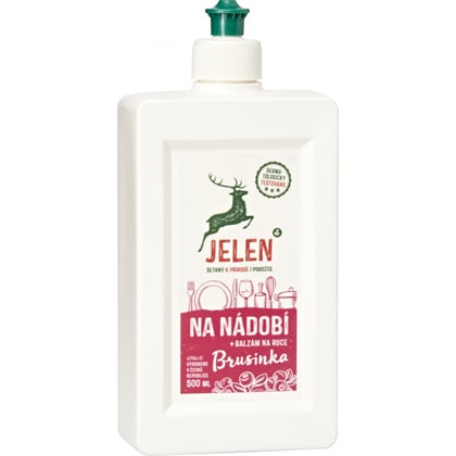 Jelen Brusinka prostředek na nádobí, 500 ml 