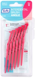 Mezizubní kartáčky TePe č.0, 0,4 mm růžové