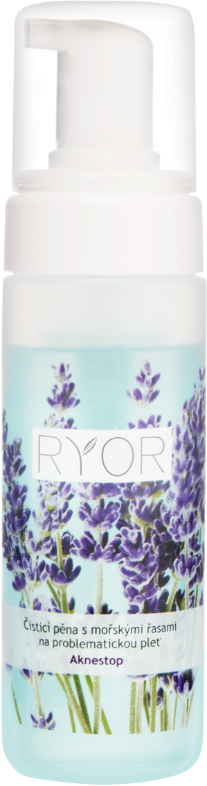 Čisticí pěna Ryor s mořskými řasami na problematickou pleť
