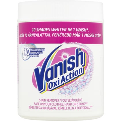 Vanish Oxi Action prášek na bělení a odstranění skvrn, 470 g 