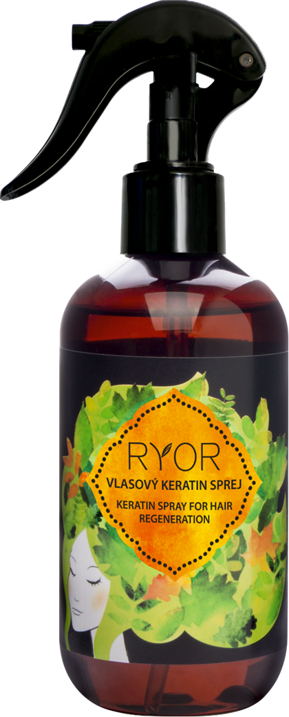 Vlasový keratin sprej Ryor