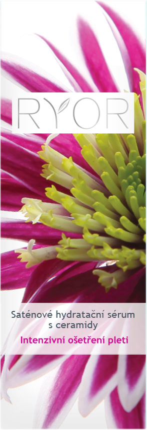 Saténové hydratační sérum Ryor s ceramidy