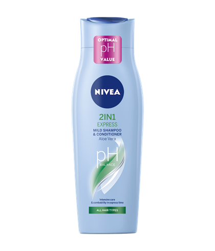 NIVEA ŠAMPON A KONDICIONÉR 2 V 1 CARE EXPRESS 250 ml