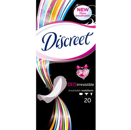 Discreet Irresistible slipové intimní vložky  20 ks 