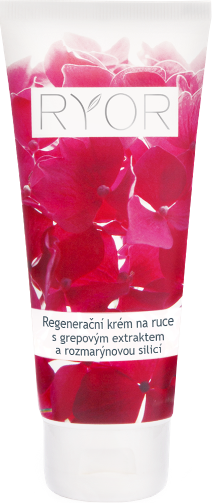 Regenerační krém na ruce s grepovým extraktem a rozmarýnovou silic  Ryor