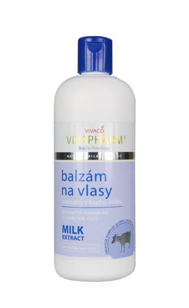 Balzám na vlasy s kozím mlékem VIVAPHARM 