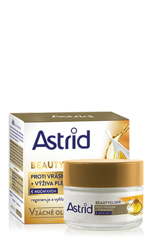 ASTRID BEAUTY ELIXIR Vyživující noční krém proti vráskám