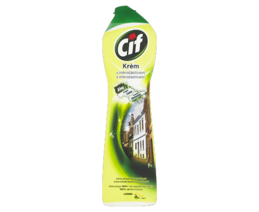 CIF CREAM LEMON KRÉMOVÝ ČISTICÍ PÍSEK 500 ML