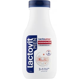 Sprchový gel 3 v 1 LACTOVIT Lactourea regenerační MEN  300 ml