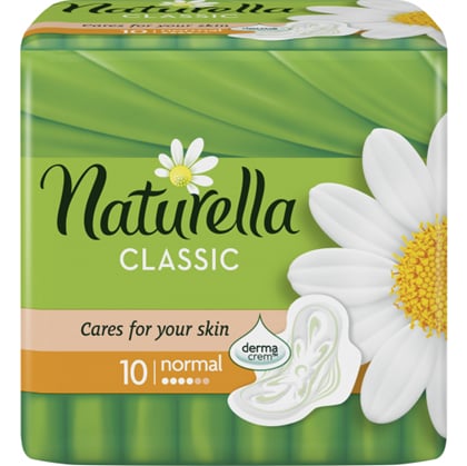 Naturella Camomile Classic Normal hygienické vložky, 10 ks 