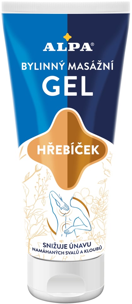 ALPA gel HŘEBÍČEK – bylinný masážní 100 ml