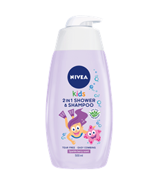 NIVEA KIDS SPRCHOVÝ GEL A ŠAMPON 2 V 1 500 ml