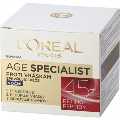 L'Oréal Age Specialist 45+ noční krém, 50 ml 