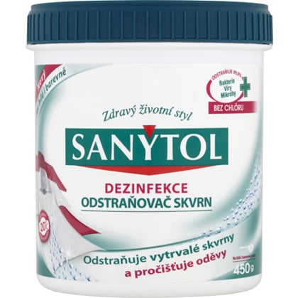 Sanytol dezinfekční odstraňovač skvrn