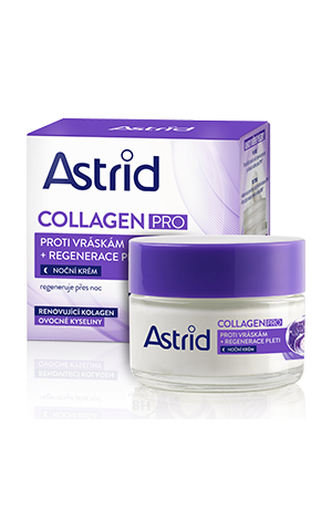 ASTRID COLLAGEN PRO Noční krém proti vráskám