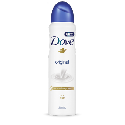 Dove antiperspirant sprej Original 150 ml