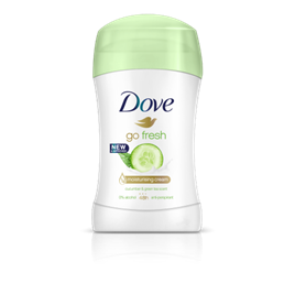 Dove tuhý antiperspirant Go Fresh Okurka a zelený čaj 40 g