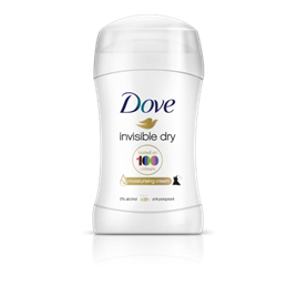 Dove tuhý antiperspirant Invisible Dry 40 g
