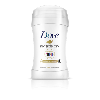 Dove tuhý antiperspirant Invisible Dry 40 g