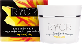 Extra výživný krém Ryor s arganovým olejem pro suchou pleť