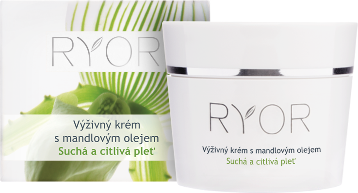 Výživný krém Ryor s mandlovým olejem
