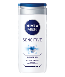 NIVEA SPRCHOVÝ GEL PRO MUŽE SENSITIVE 250 ml