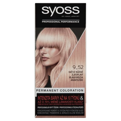 Světlý růžově zlatoplavý 9-52