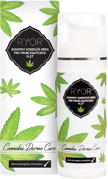 Konopný výživný krém Ryor s kmenovými buňkami