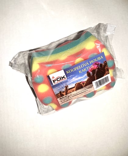 Koupelová houba Kaktus - Fox Cleaning 