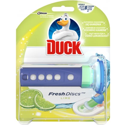 Duck Fresh Discs Limetka WC gel pro hygienickou čistotu a svěžest toalety, 36 ml 