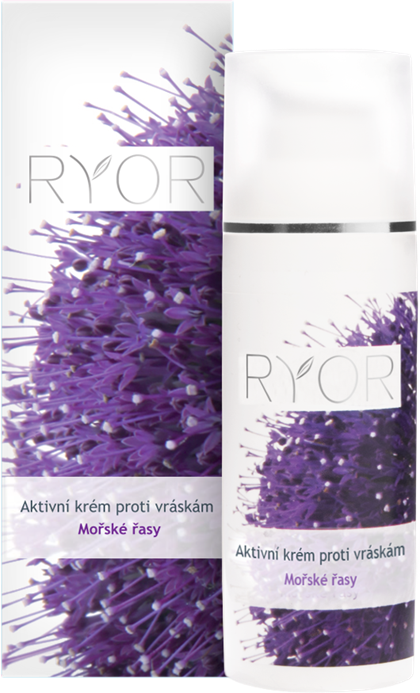 Pleťový krém Ryor s mořskými řasami proti vráskám 
