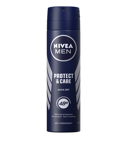 NIVEA SPREJ ANTIPERSPIRANT PRO MUŽE PROTECT & CARE 150 ml