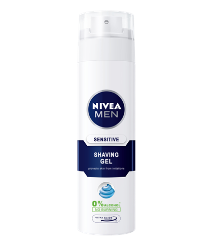 NIVEA GEL NA HOLENÍ SENSITIVE 200 ml